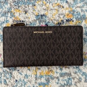 Michael Kors Brown Logo Wallet